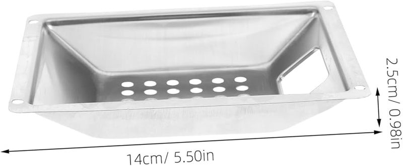 مطفأة سجائر خارجية من الفولاذ المقاوم للصدأ مع صينية قابلة للإزالة للتخلص من السجائر في الفناء - Image 2